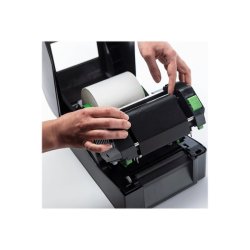 Brother BSS-1D300-060 farvebnd - sort tryk - 60mmx300m - Standard Voks/Resin