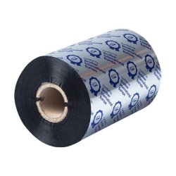 Brother BSS-1D450-110 farvebnd - sort tryk - 110mmx450m - Standard Voks/Resin