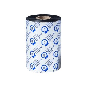 Brother BWS-1D450-110 farveb�nd - sort tryk - 110mmx450m - Standard Voks