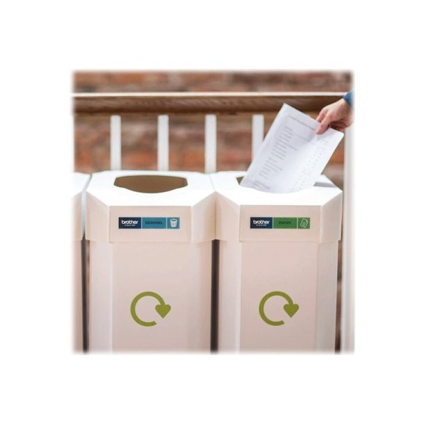 Brother CZ-1001 Tape - farver p hvid - 9mmx5m - til VC-500W