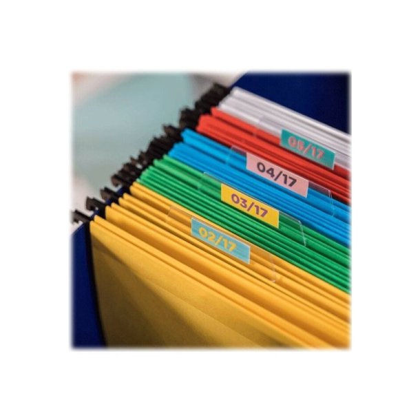 Brother CZ-1001 Tape - farver p hvid - 9mmx5m - til VC-500W