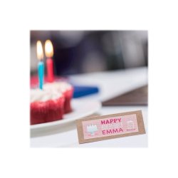 Brother CZ-1003 Tape - farver p hvid - 19mmx5m - til VC-500W