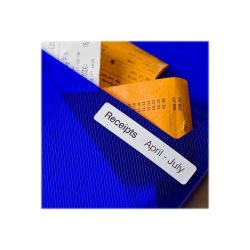 Brother DK-11203 tape - sort tekst p hvid - 17x87mm - Arkivmappe labels - 300 stk. pr. rulle