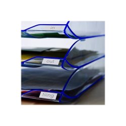 Brother DK-22214 tape - sort tekst p hvid - 12mmx30,5m - Thermo papir