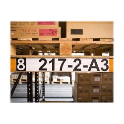 Brother DK-22246 tape - sort tekst p hvid - 103mmx30,5m - Thermo papir