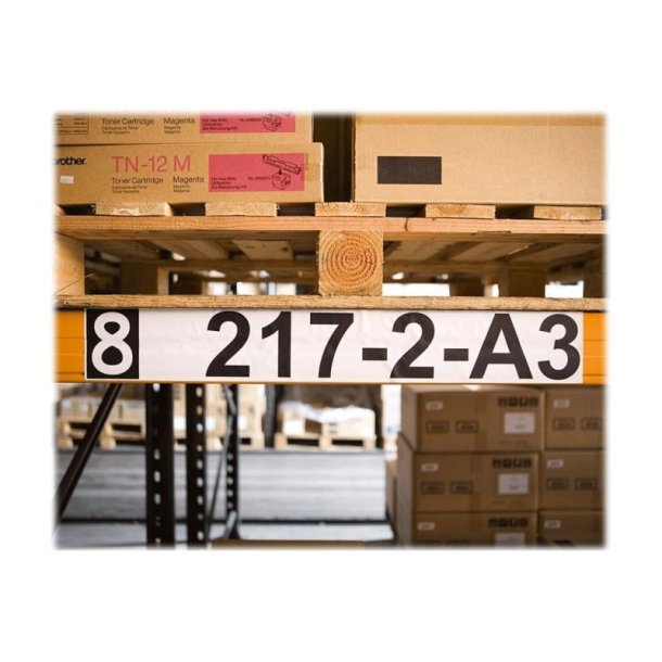 Brother DK-22246 tape - sort tekst p hvid - 103mmx30,5m - Thermo papir