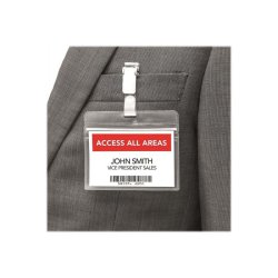 Brother DK-22251 tape - sort+rd tekst p hvid - 62mmx15,2m - Thermo papir