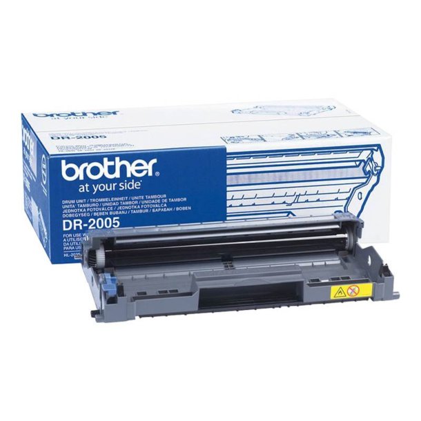 Brother DR2005 - Original Tromle - 12000 Sider ved 5% dkning - Laserprint - Sort - 1 stk.