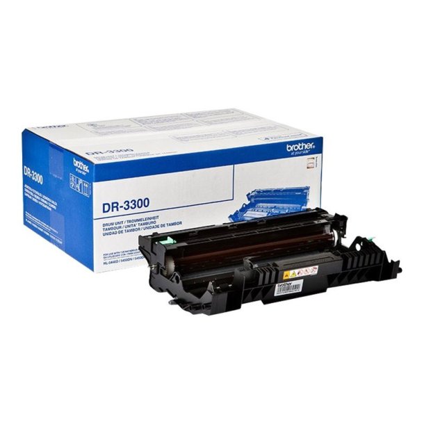 Brother DR3300 - Original Tromle - 30000 Sider ved 5% dkning - Laserprint - Sort - 1 stk.