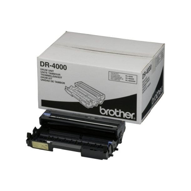 Brother DR4000 - Original Tromle - 30000 Sider ved 5% dkning - Laserprint - 1 stk.