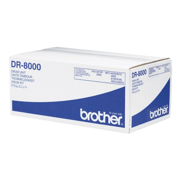 Brother DR8000 - Original Tromle - 8000 Sider ved 5% dkning - Laserprint - 1 stk.