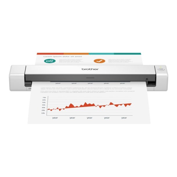Brother DS-640 - Mobil Scanner - 600x600 dpi - USB 3.0