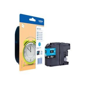 Brother LC12EC - original - 1200 Sider ved 5% dkning - Cyan - 1 stk.