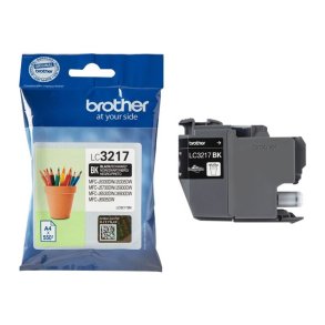 Brother LC3217BK - original - 550 Sider ved 5% dkning - Sort - 1 stk.