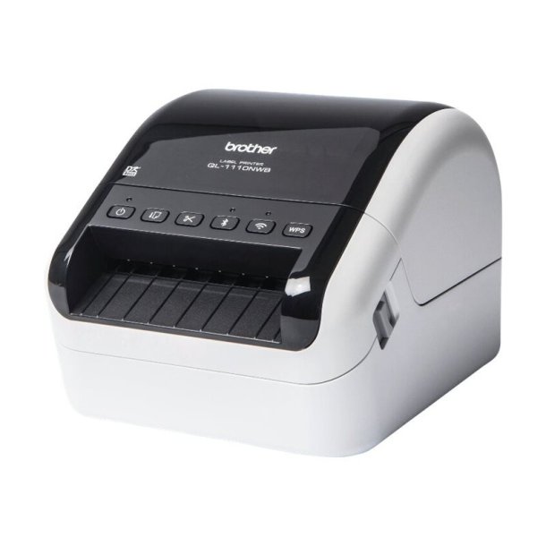 Brother QL-1110NWBC - Barcode etiketteprinter - USB/Lan/WiFi/BT - Max. 103,6 mm label