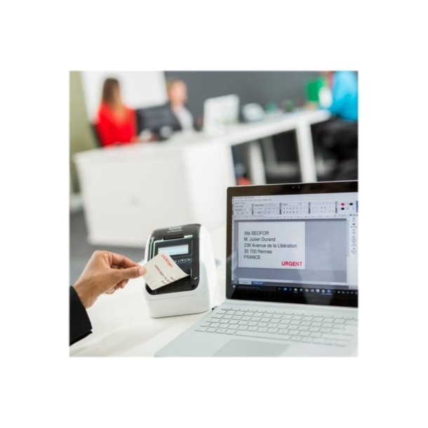 Brother QL-820NWBCVM - Navneskilte labelprinter - USB/WiFi/BT/LAN - Max. 62 mm labels