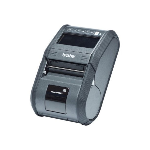 Brother RJ-3150 - Mobil etiketteprinter - WiFi/Bluetooth - 203DPI - Max. printbar bredde 74mm (3")