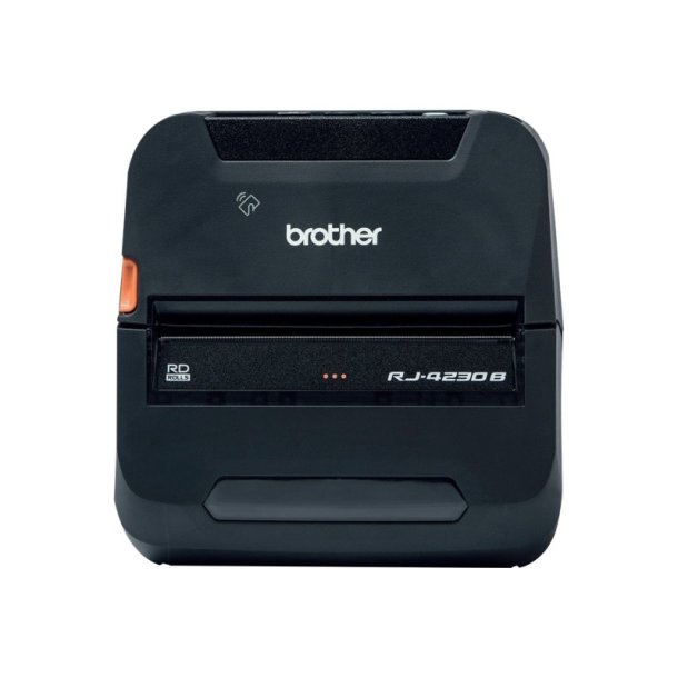 Brother RJ-4230B - Mobil etiketteprinter - Bluetooth - 203DPI - Max. printbar bredde 104mm (4")