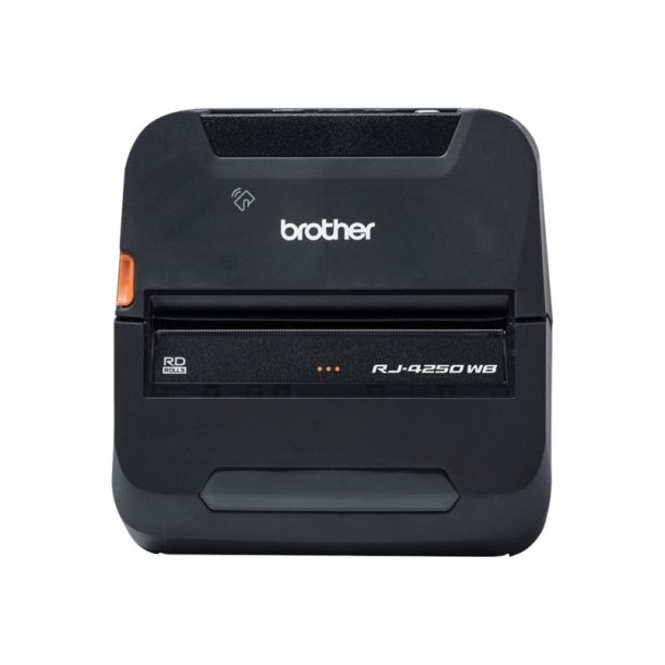 Brother RJ-4250WB - Mobil etiketteprinter - WiFi/Bluetooth - 203DPI - Max. printbar bredde 104mm