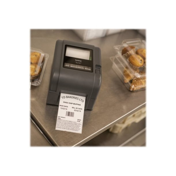 Brother TD-4420TN - etiketteprinter - Lan/Seriel/USB - 203DPI - Max. printbar bredde 108mm (4")