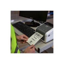 Brother TD-4520DN - etiketteprinter - Lan/Seriel/USB - 300DPI - Max. printbar bredde 108mm