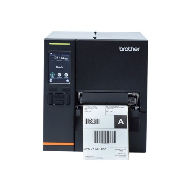 Brother TJ-4121TN - etiketprinter - USB/LAN/seriel/WiFi - 300DPI - Max. printbar bredde 105,7mm (4")