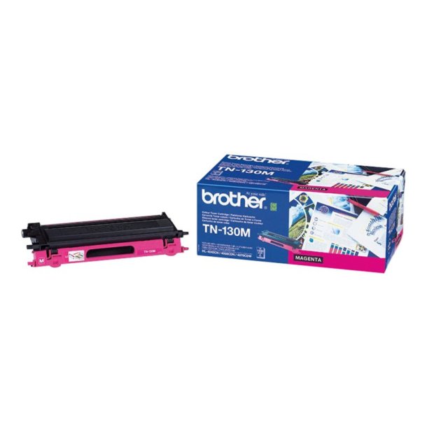 Brother TN130M - Original toner - 1500 Sider ved 5% dkning - Magenta - 1 stk.