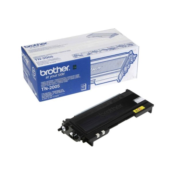 Brother TN2005 - Original toner - 1500 Sider ved 5% dkning - Sort - 1 stk.