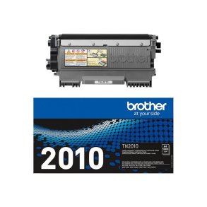 Brother TN2010 - Original toner - 1000 Sider ved 5% d�kning - Sort - 1 stk.