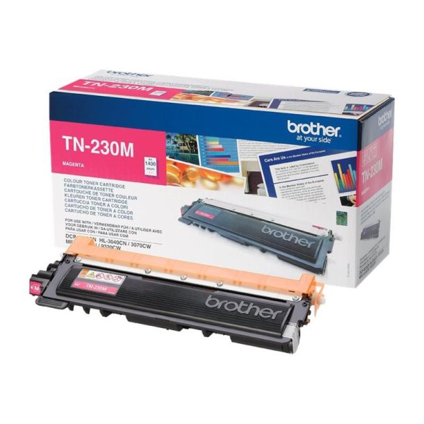 Brother TN230M - Original toner - 1400 Sider ved 5% dkning - Magenta - 1 stk.