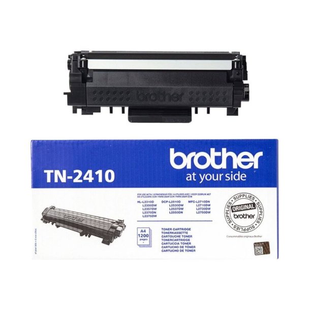 Brother TN2410 - Original toner - 1200 Sider ved 5% dkning - Sort - 1 stk.