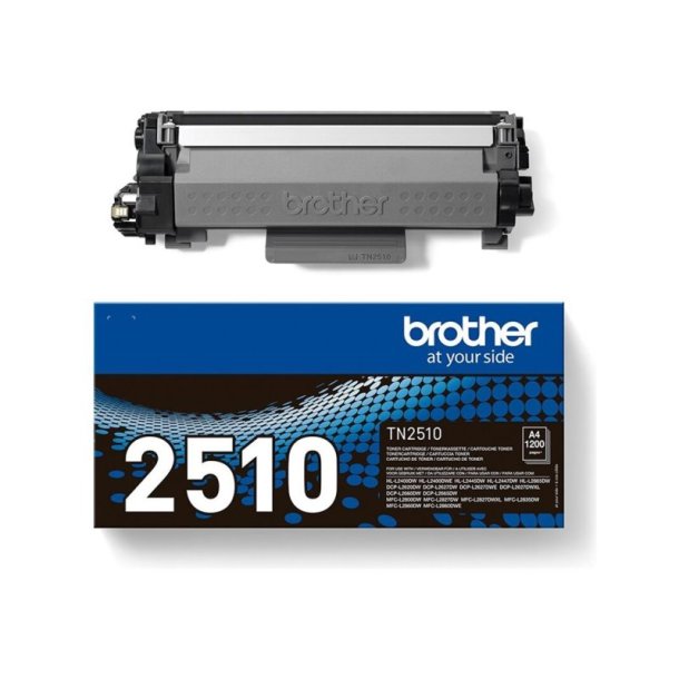 Brother TN2510 - Original toner - 1200 Sider ved 5% dkning - Sort - 1 stk.