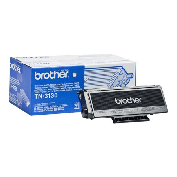 Brother TN3130 - Original toner - 3500 Sider ved 5% dkning - Sort - 1 stk.