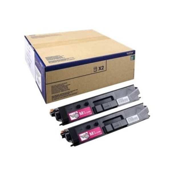 Brother HL-L8300 Twin - Original toner - 6000 Sider ved 5% dkning - Magenta - 2 stk.