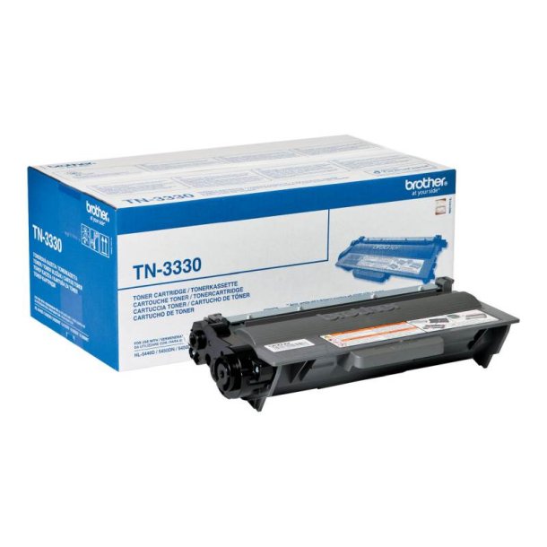 Brother TN3330 - Original toner - 3000 Sider ved 5% dkning - Sort - 1 stk.