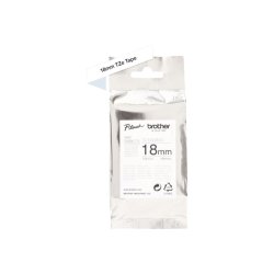 Brother TZe-CL4 Rensetape - sort tekst p hvid - 18mm - til printhoved - kan bruges 100 gange