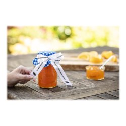 Brother TZe-R251 bnd - sort tekst p hvid - 24mmx4m - satinbnd