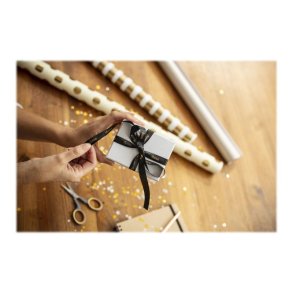 Brother TZe-R334 B�nd- guld tekst p� sort - 12mmx4m - satinb�nd