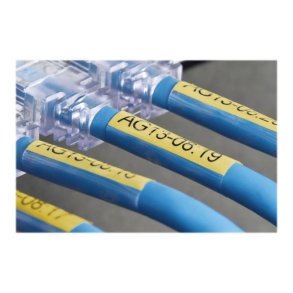 Brother TZe-SL651 tape - sort tekst p� Gul - 24mmx8m - Selv Lamineret