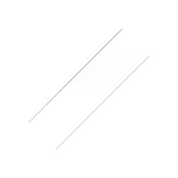 Brother TZe-145 tape - Hvid tekst p klar - 18mmx8m - Standard lamineret