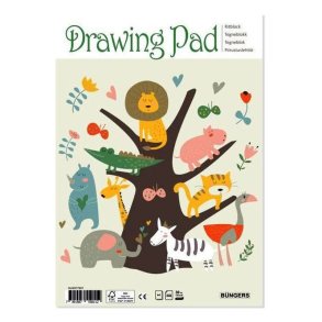 Büngers Tegneblok - A4 - 100g - FSC Papir - 30 ark