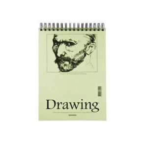 Büngers Tegneblok - A4 - 135g - syrefrit - FSC Papir - 40 ark