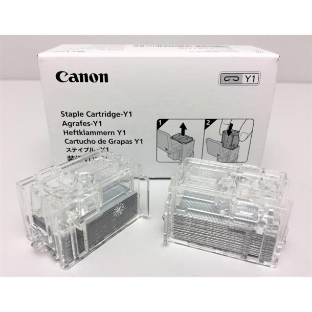 Canon Staples Cartridge Y1 - 2 pakker med 2000 hfteklammer - Hftemaskinepatron 