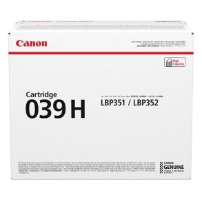 Canon CRG-039H - original tonerpatron - h�jt udbytte - Sort