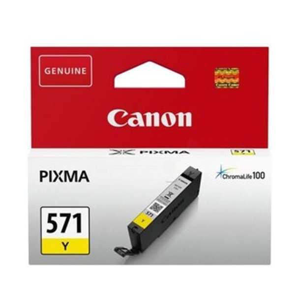 Canon CLI-571Y - original blkpatron - Yellow