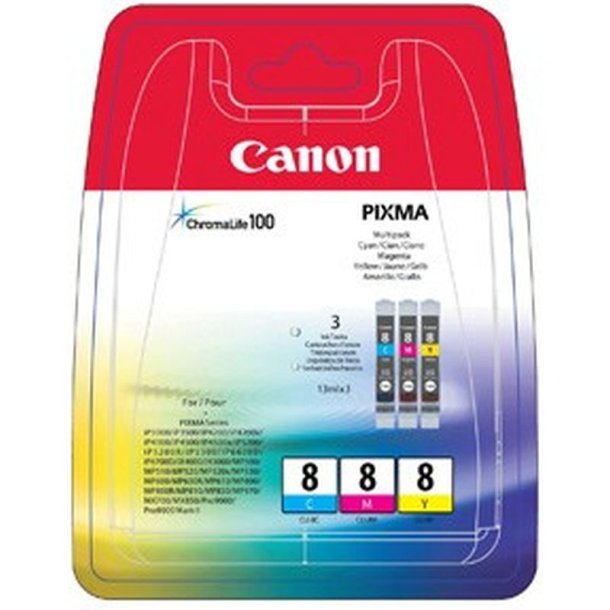 Canon CLI-8 - blkpatron - 13ml - original - Cyan, Magenta, Yellow