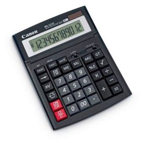 Canon lommeregner WS-1210T - Sk�rm - Sort