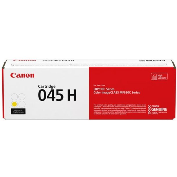 Canon CRG-045HY - original tonerpatron - Hjt udbytte - Yellow