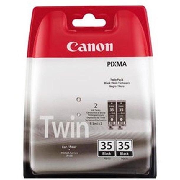 Canon PGI-35BK Twin Pack - blkpatron - original - sort