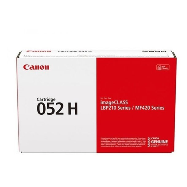 Canon 052 H - original tonerpatron - Sort